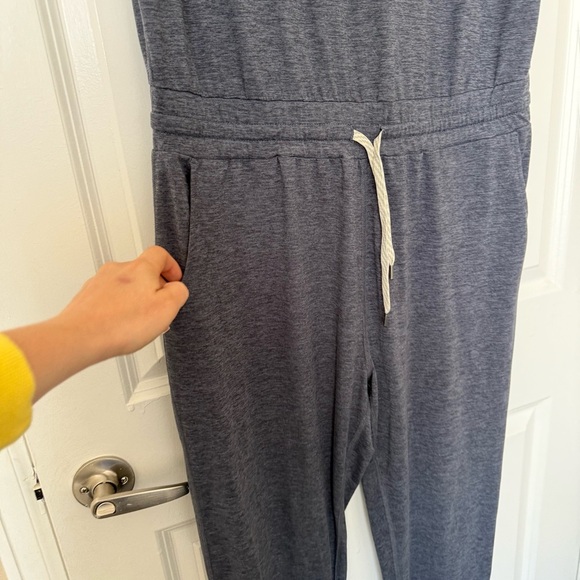 Vuori All Day Jumpsuit Azure Heather Size XXL - Picture 4 of 9